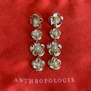 NWT Anthropologie Stud Drop Earrings